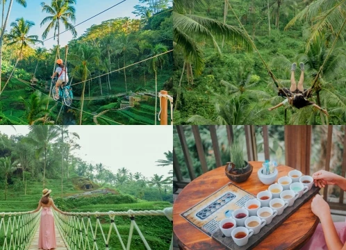 【冬休み早割♪】テガラランフォトジェニックツアー+ウブド散策